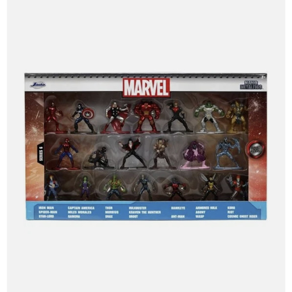 Jada * Marvel 20-Piece Set Wave 6 * Nano Metalfigs Metal Mini Figures 1 2/3" - Picture 2 of 7